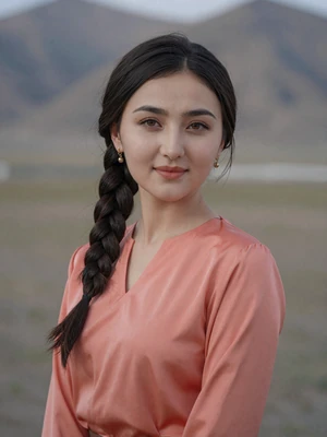 Aizada, 26 years old from Kyrgyzstan